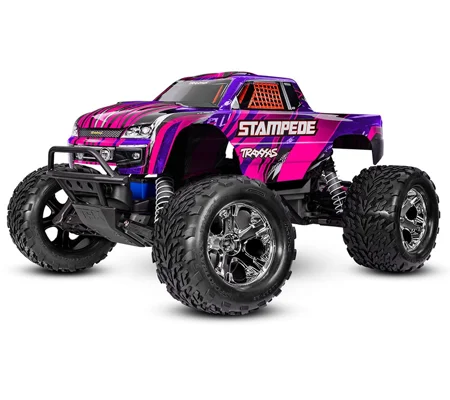 Traxxas Stampede 2WD Brushed HD incl battery & USB-C Charger Pink