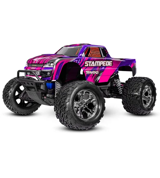 Traxxas Stampede 2WD Brushed HD incl battery & USB-C Charger Pink