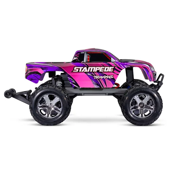 Traxxas Stampede 2WD Brushed HD incl battery & USB-C Charger Pink