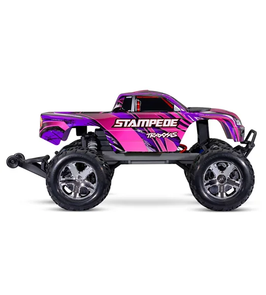 Traxxas Stampede 2WD Brushed HD incl battery & USB-C Charger Pink