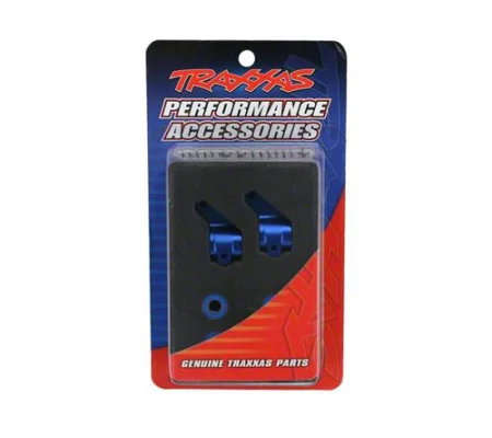 Traxxas Blue-anodized Aluminum Steering Blocks