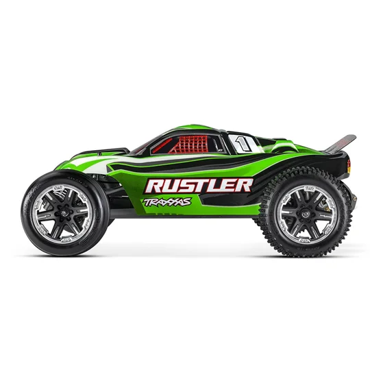 Traxxas Rustler TQ 2.4 GHz XL-5- Green (w/out batt&charger)