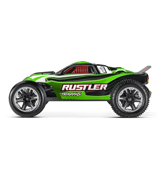 Traxxas Rustler TQ 2.4 GHz XL-5- Green (w/out batt&charger)