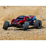 Traxxas Rustler 2wd Brushed HD incl battery & USB-C charger - Red
