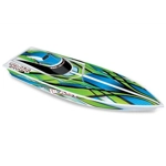 Traxxas Blast Race Boat, TQ2.4GHz, USB - Green Traxxas Blast Race Boat, TQ2.4GHz, USB - Green