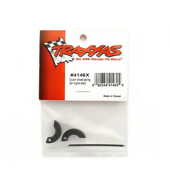 Clutch shoes (2)/ spring (T-Maxx/Revo/Jato/Nitro 4-Tec)