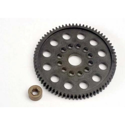 Spur gear (70-tooth) (32-Pitch) w/bushing