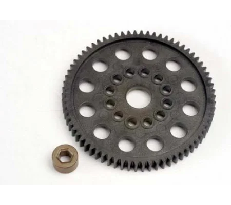 Spur gear (70-tooth) (32-Pitch) w/bushing