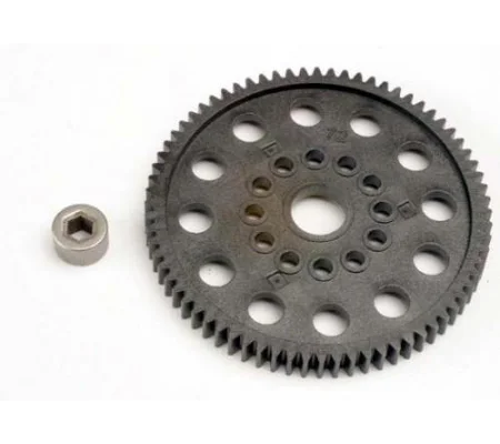 Spur gear (72-Tooth) (32-pitch) w/bushing