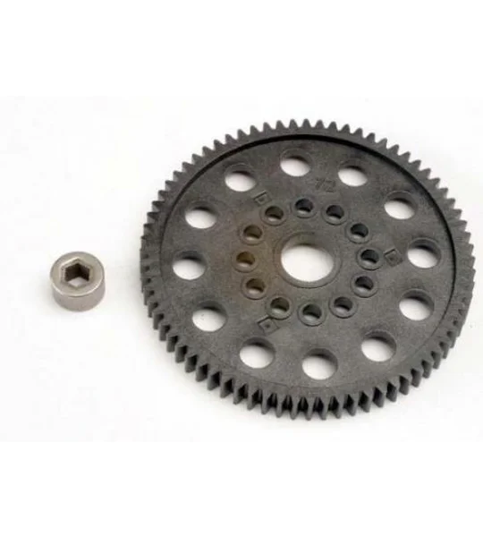 Spur gear (72-Tooth) (32-pitch) w/bushing