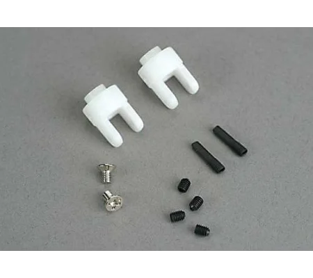 Differential output yokes (2)/ 3x5mm countersunk screws (2)/ 3mm set (set) screws (4)