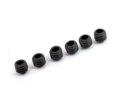 Screws, set (grub), 4mm (with heavy duty threadlock) (6)