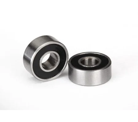 Traxxas Ball bearings black rubber sealed (4x10x4mm) (2)