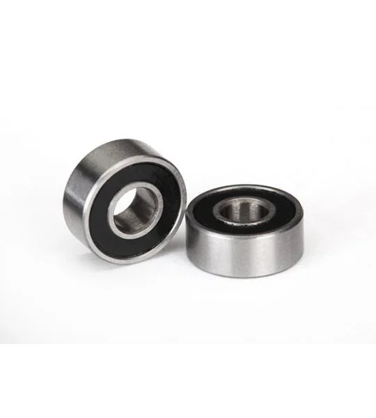 Traxxas Ball bearings black rubber sealed (4x10x4mm) (2)