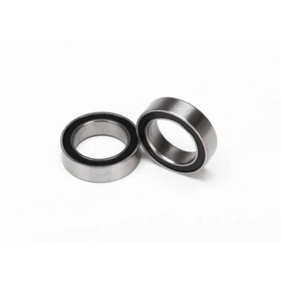 TRX5119A - Ball bearings black rubber sealed (10x15x4mm) (2)