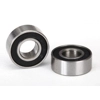 Ball Bearings Black Rubber Sealed (6x13x5mm) (2) Ball Bearings Black Rubber Sealed (6x13x5mm) (2)