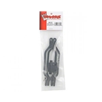 TRX6727 - Hold down battery (2)/ hold down retainer/ battery post/ angled body clip TRX6727 - Hold down battery (2)/ hold down retainer/ battery post/ angled body clip