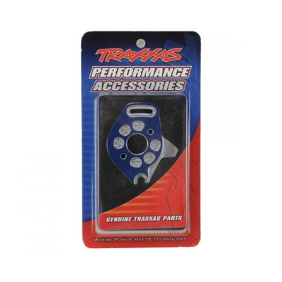 6061-T6 Aluminum Motor Plate (blue-anodized)