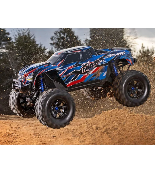X-Maxx V2 4WD Brushless 8S Monster Truck w/ Belted tyres- Blue