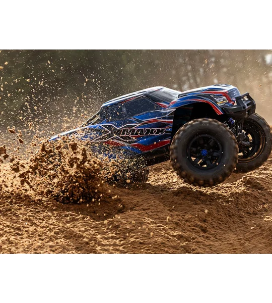 X-Maxx V2 4WD Brushless 8S Monster Truck w/ Belted tyres- Blue