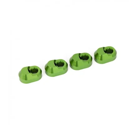 Suspension pin retainer, 6061-T6 aluminium (green-anodised) (4)