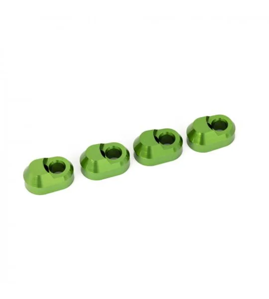 Suspension pin retainer, 6061-T6 aluminium (green-anodised) (4)