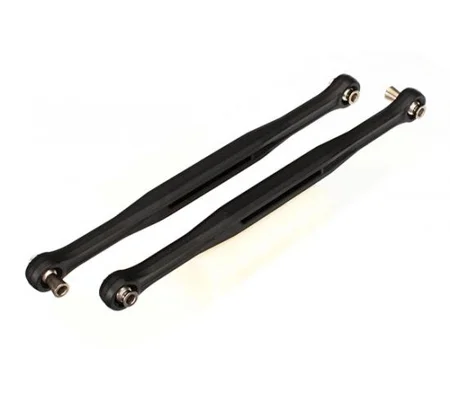 X-MAXX Toe links molded composite 173mm (158mm center to center) (black) (2)