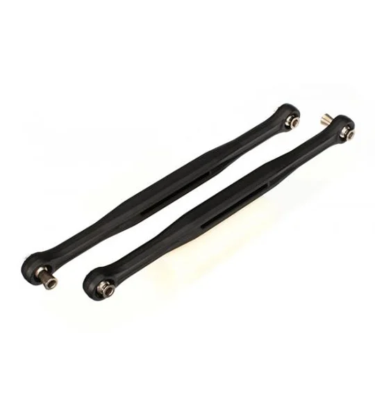 X-MAXX Toe links molded composite 173mm (158mm center to center) (black) (2)