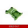 Cover, gear (green-anodised 6061-T6 aluminium)