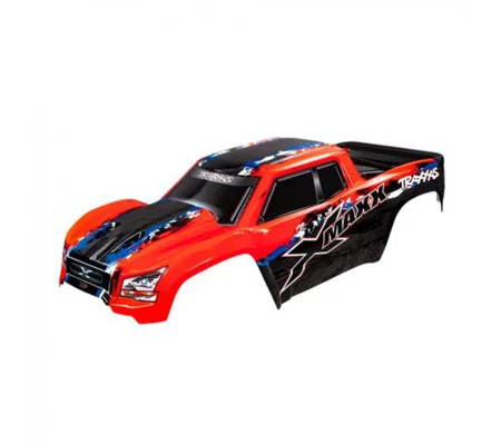X-MAXX Pre Painted Bodyshell Traxxas Body - Red