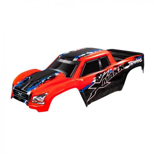 X-MAXX Pre Painted Bodyshell Traxxas Body - Red