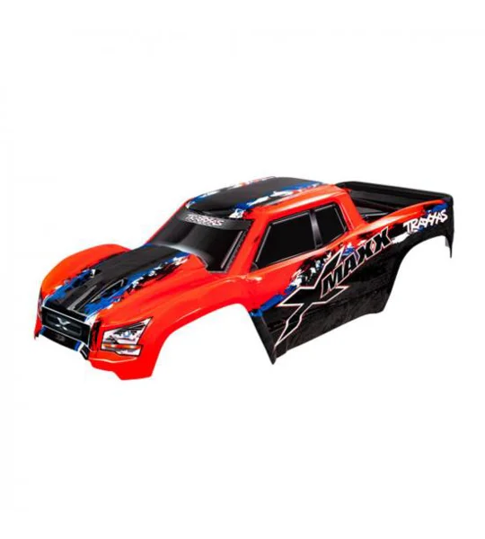 X-MAXX Pre Painted Bodyshell Traxxas Body - Red