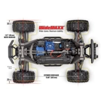 Traxxas WideMaxx Maxx V2 - BLUE