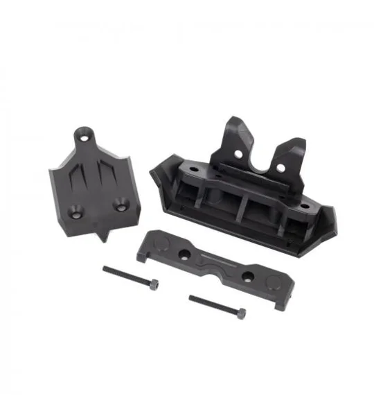 Traxxas Bumper, front / skidplate, front / tie bar mount, front / 3x25 CS (2)