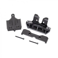 Traxxas Bumper, rear / skidplate, rear / tie bar mount, re..