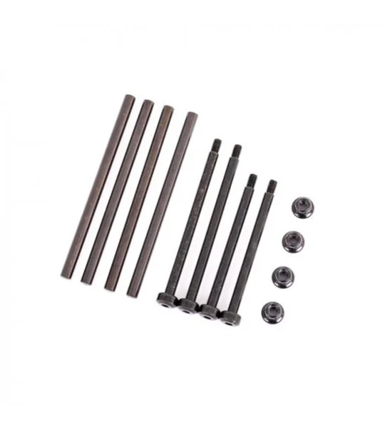 Traxxas Suspension pin set, front + rear (hardened steel)