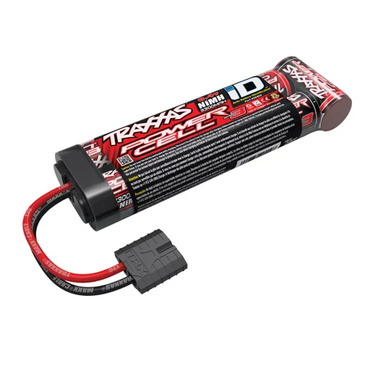 Traxxas Battery, Series 3 Power Cell ID, 3300mAh (NiMH, 8.4V flat)