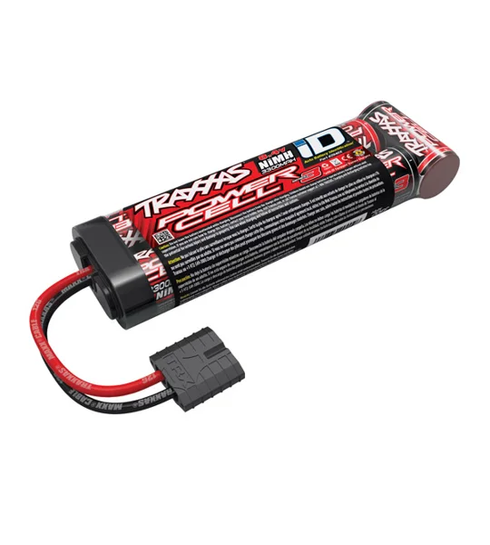 Traxxas Battery, Series 3 Power Cell ID, 3300mAh (NiMH, 8.4V flat)