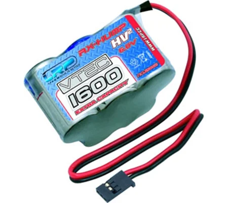 LRP Racing VTEC 1600EC RX-Pack 6,0V - 1600mAh - Hump Futaba