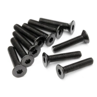 Countersunk Flat Head Screw M3x15mm (HEX SOCKET/10pcs)