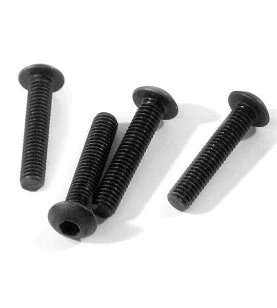 Button Head Hex Socket Screw (3x15mm) (4pcs)