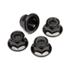 Flanged Lock Nut M5 (Clockwise/Black/4Pcs) Flanged Lock Nut M5 (Clockwise/Black/4Pcs)