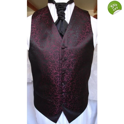 Mens Black/Burgundy Swi..