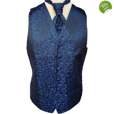 Mens Black/Royal Blue S..