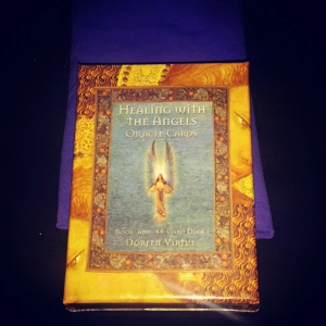 Healing with the Angel Oracle card