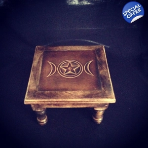 Triple Goddess Altar table