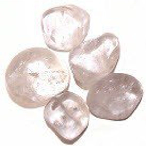 Clear Quartz tumble stone