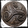 Triple Goddess Triskele wall plaque