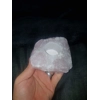 Rose Quartz ruth cut Tealighter holder