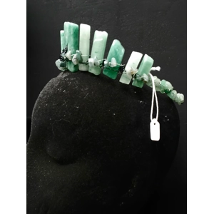 Gaia Green Aventurine Crystal Crown